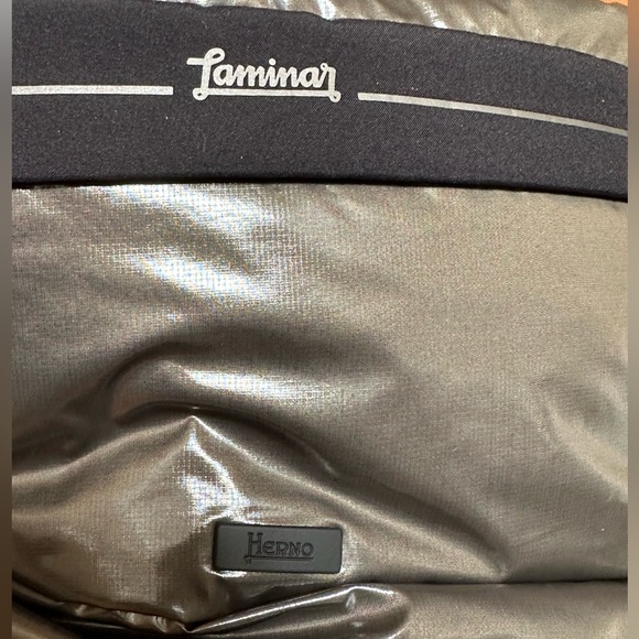 HERNO Glazed Ripstop Down Jacket - Picture 10 of 12